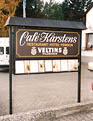 Speisekartenkasten (mit Leuchttransparent) Cafe&nbsp;Karstens,&nbsp;Bad&nbsp;Bevensen