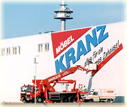 Noro-Werbung: Vom Aufkleber in Kleinauflage bis hin zur gr&ouml;&szlig;ten Au&szlig;enwerbung